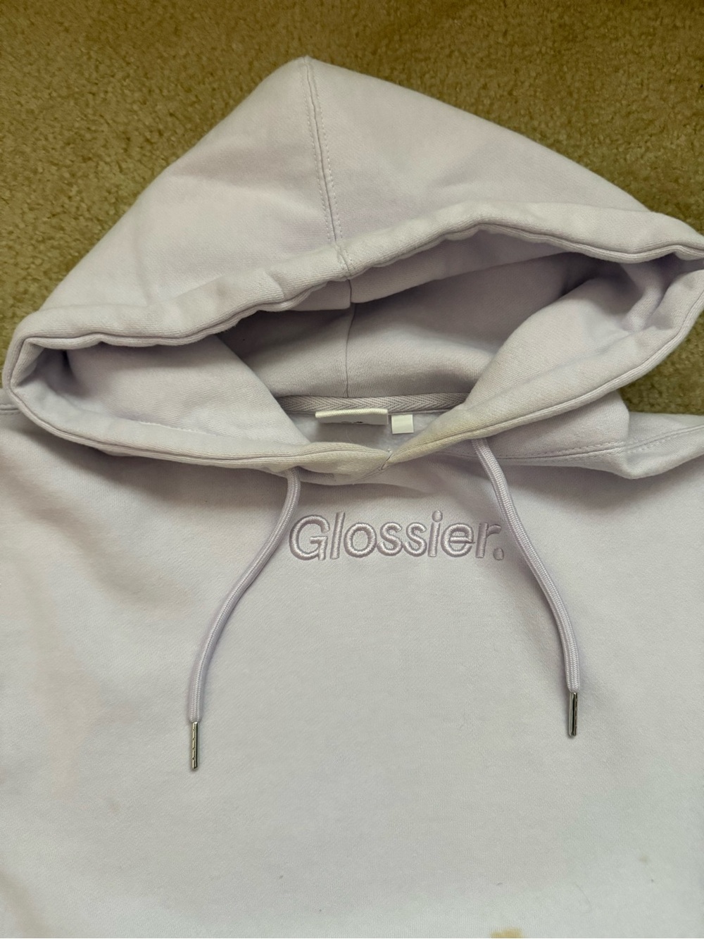 Glossier Lavender Hoodie (XS) - Picture 3 of 7